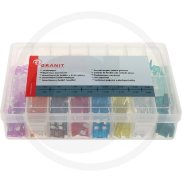 Steekzekeringen, standaard (240-delig assortiment)