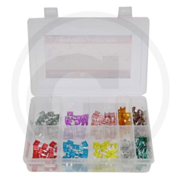 Steekzekeringen, Mini (200-delig assortiment)
