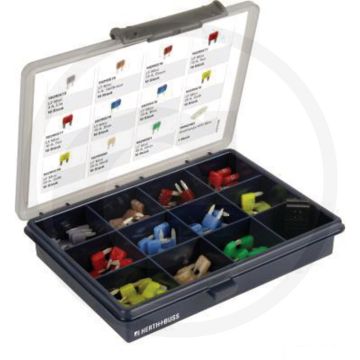 Steekzekeringen, Mini (111-delig assortiment)