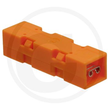 Diode 3A 1000V met 6,3 mm vlakstekker en huls