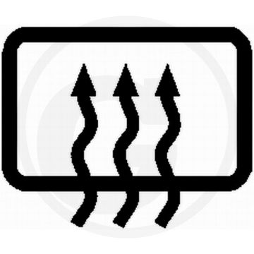 HELLA Symbool (verwarming / ventilatie van de achterruit)