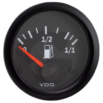 VDO Tankanzeige, justierbar 52mm 12V 60-90 Ohm Schwarz IP64