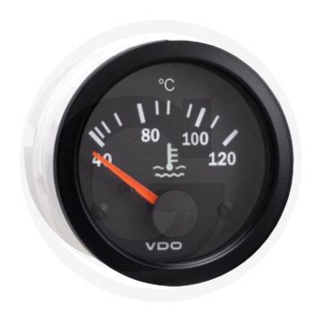VDO Temperaturanzeige 52mm 12V +40°C bis +120°C Cockpit Vision