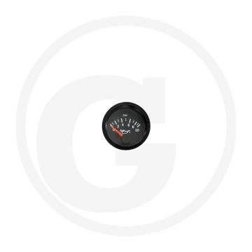 VDO Druckanzeige, 10 BAR, Ø52mm, 12V, Cockpit Vision, IP64, Schwarz
