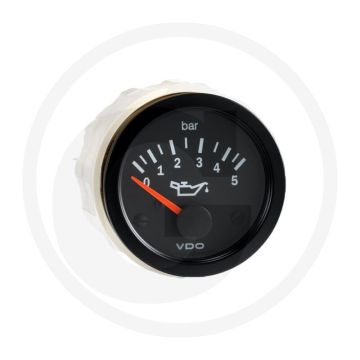 VDO Druckanzeige, STB 5 BAR Ø52mm 12V Cockpit Vision