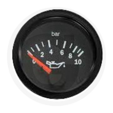 Druckanzeige, STB 10 BAR Ø52mm 12V Cockpit Vision IP64