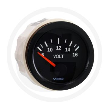 VDO Voltmeter 52mm 8-16V DC 12V Cockpit Vision IP64
