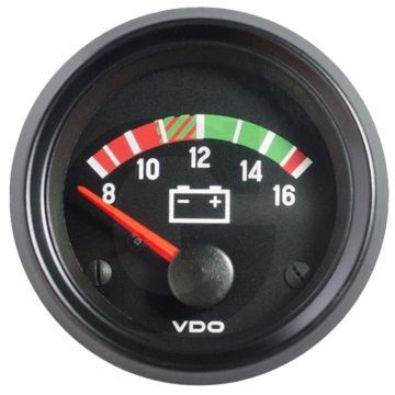 VDO Voltmeter 52mm 8-16V DC 12V Cockpit International