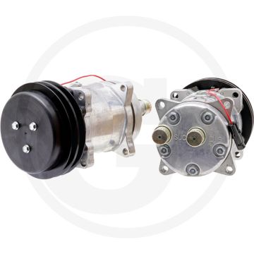AKS-Dasis Aircocompressor 12V R134a Poelie 152mm 2-groeven