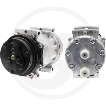 Aircocompressor 12V R134a PAG46 135ccm Ø119mm 4‑groeven