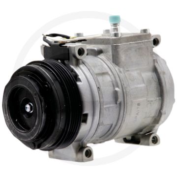 Aircocompressor 12V R134a PAG46 Ø115mm 4-groeven