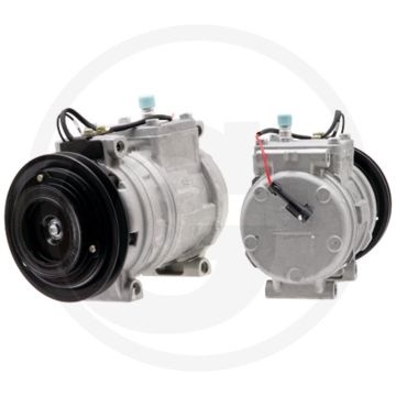 Airco 12V R134a Compressor 10PA15 Ø132mm