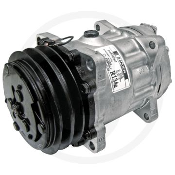 AKS-Dasis Aircocompressor 12V R134a Poelie 132mm 2-groeven