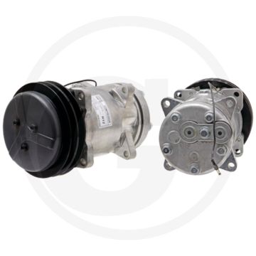 AKS-Dasis Aircocompressor 12V R134a 152mm 2-Groeven