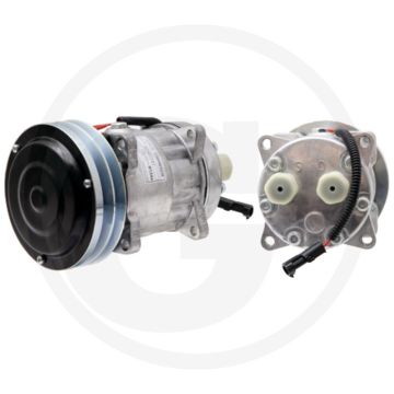 Airco 12V R134a Compressor 140mm 2-Groeven