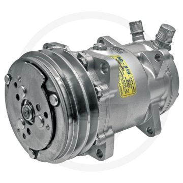 AKS-Dasis Aircocompressor 12V R134a Poelie Ø132mm 2-groeven