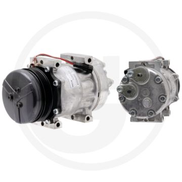 Airco 12V R134a Compressor 4-Groeven Poelie Ø112mm