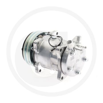 AKS-Dasis Aircocompressor 12V R134a Poelie 132mm 2-Groeven