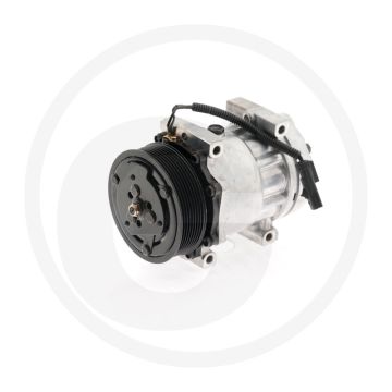 AKS-Dasis Aircocompressor 12V R134a 8-groeven Poelie 119mm