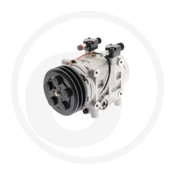 AKS-Dasis Aircocompressor 12V R134a 2-groeven Poelie 152mm