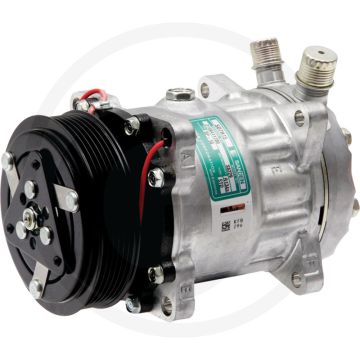 SANDEN airco 12V R134a 6-groeven poelie 119mm