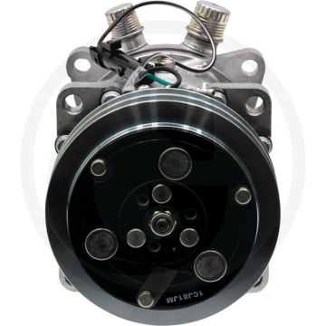 SANDEN airco 12V R134a Poelie Ø132mm 2-groeven
