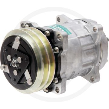 SANDEN Aircocompressor 12V R134a Poelie Ø125mm 2-groeven