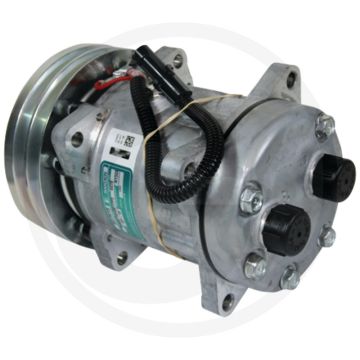 SANDEN airco SD7H15, 12V, R134a, Ø152mm, 2-groef poelie