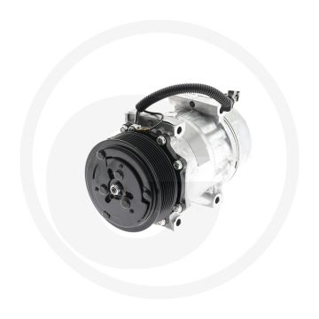 AKS-Dasis Aircocompressor 12V R134a Ø119mm 8-groeven