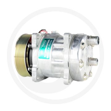 SANDEN Aircocompressor 12V R134a Ø119mm 8-groeven