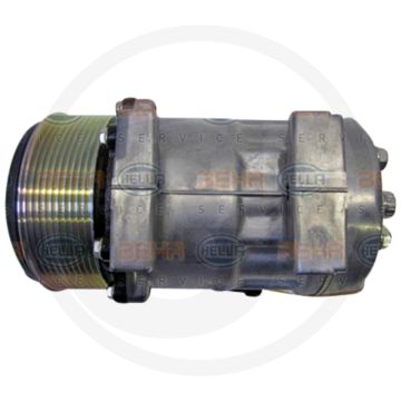 MAHLE Aircocompressor 12V R134a Ø119mm 10-groeven