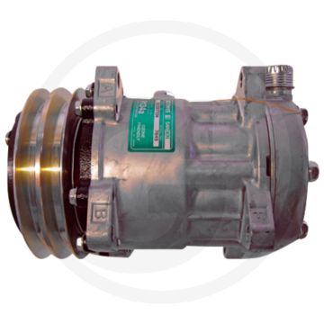 MAHLE Aircocompressor 12V R134a PAG46 Ø132mm 2-groeven