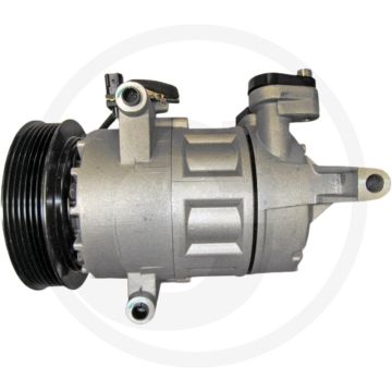 MAHLE Aircocompressor 12V R134a Poelie Ø129mm 6-groeven