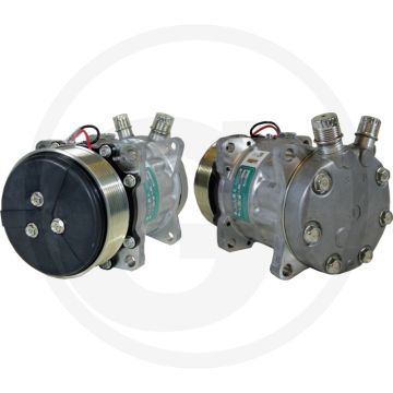 SANDEN airco 12V R134a 8-groeven poelie 119mm