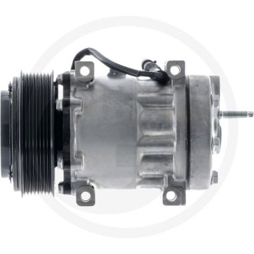 MAHLE Aircocompressor 24V R134a Poelie 130mm 8-groeven