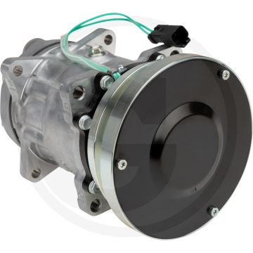 SANDEN Aircocompressor 24V R134a Ø138mm 1-groef