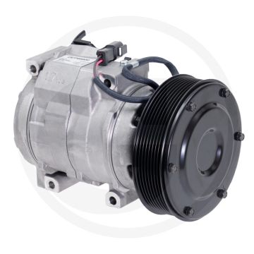 Denso Aircocompressor 24V R134a Ø140mm 8-groeven