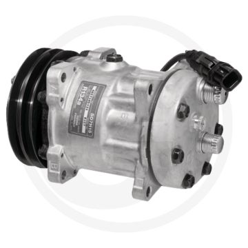 MAHLE Aircocompressor 24V R134a PAG46 Poelie 132mm 2-groeven