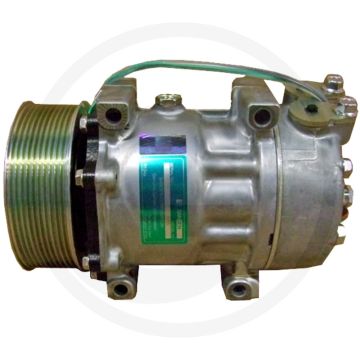 MAHLE Aircocompressor 24V R134a Ø120mm 10-groefs