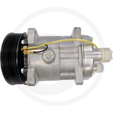 MAHLE Aircocompressor 24V R134a Ø132mm 8-groeven
