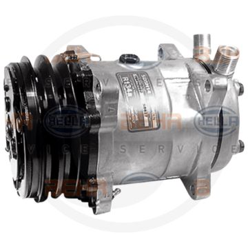 MAHLE Aircocompressor 24V R134a PAG100 Ø132mm 2-groeven