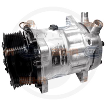 MAHLE Aircocompressor 24V R134a 8-groeven Ø119mm