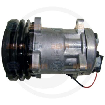 MAHLE Aircocompressor 24V R134a 7-groeven 152mm