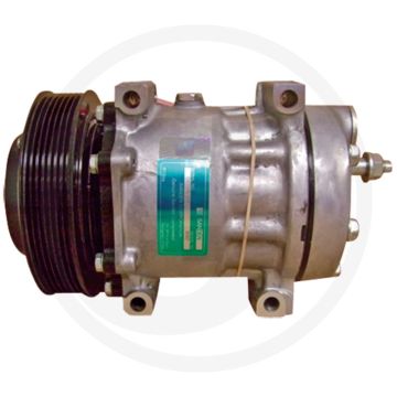 MAHLE Aircocompressor 24V R134a Poelie 136mm 7-groeven