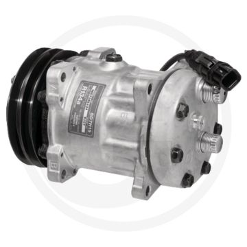 MAHLE Aircocompressor 24V R134a PAG46 Ø119mm 8-groeven