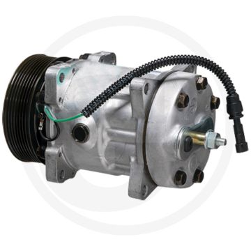 MAHLE Aircocompressor 24V R134a PAG46 119mm 8-groeven