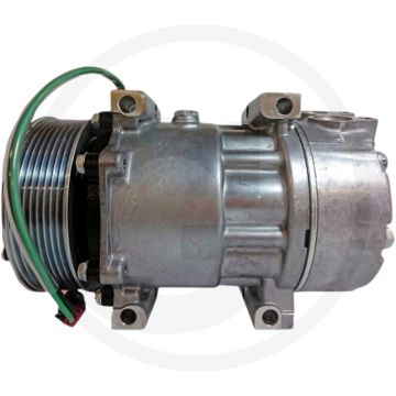 MAHLE Aircocompressor 24V R134a Poelie 119mm 8-groeven