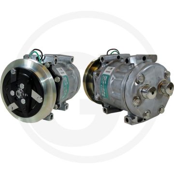 SANDEN Aircocompressor 24V R134a Ø135mm 1-groef