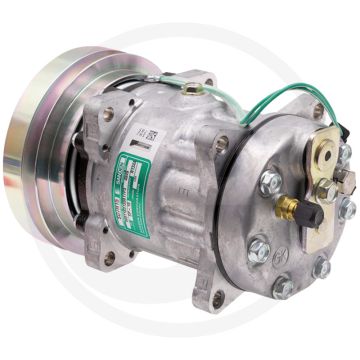 SANDEN Aircocompressor 24V R134a Poelie 152mm 1-groef