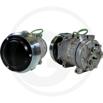 SANDEN Aircocompressor 24V R134a 8-groeven Poelie Ø152mm